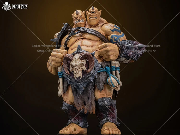 In Stock METYTOYZ 1/10 Scale Skull Crusher Cranial Crusher Adventurer World Ogre Warrior 25cm Action Figure Doll Collection