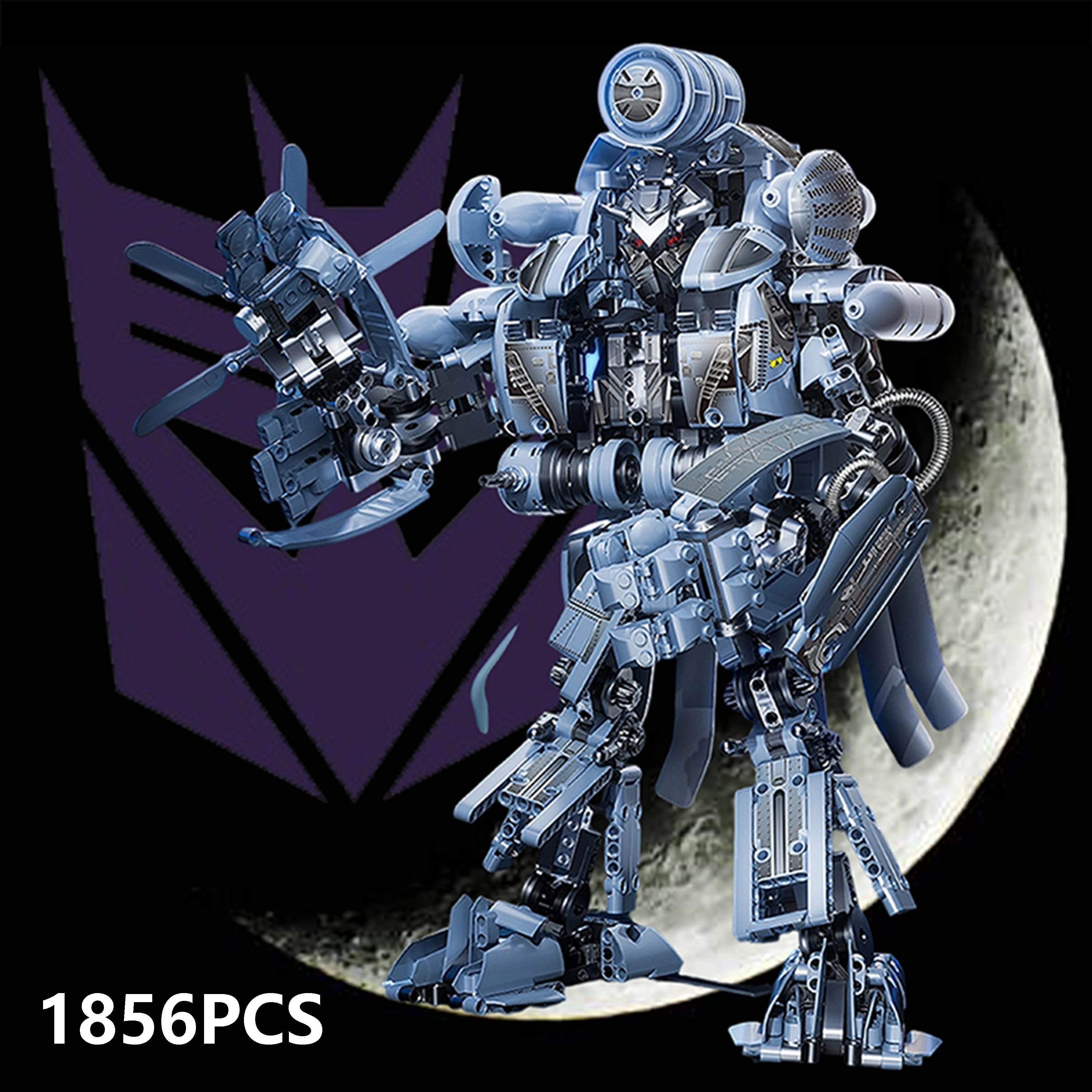 1856PCS Transformers Decepticon Vortex Mini Warrior Action Figure Building Blocks Movie Villain Model Toy Gift for Xmas Gifts