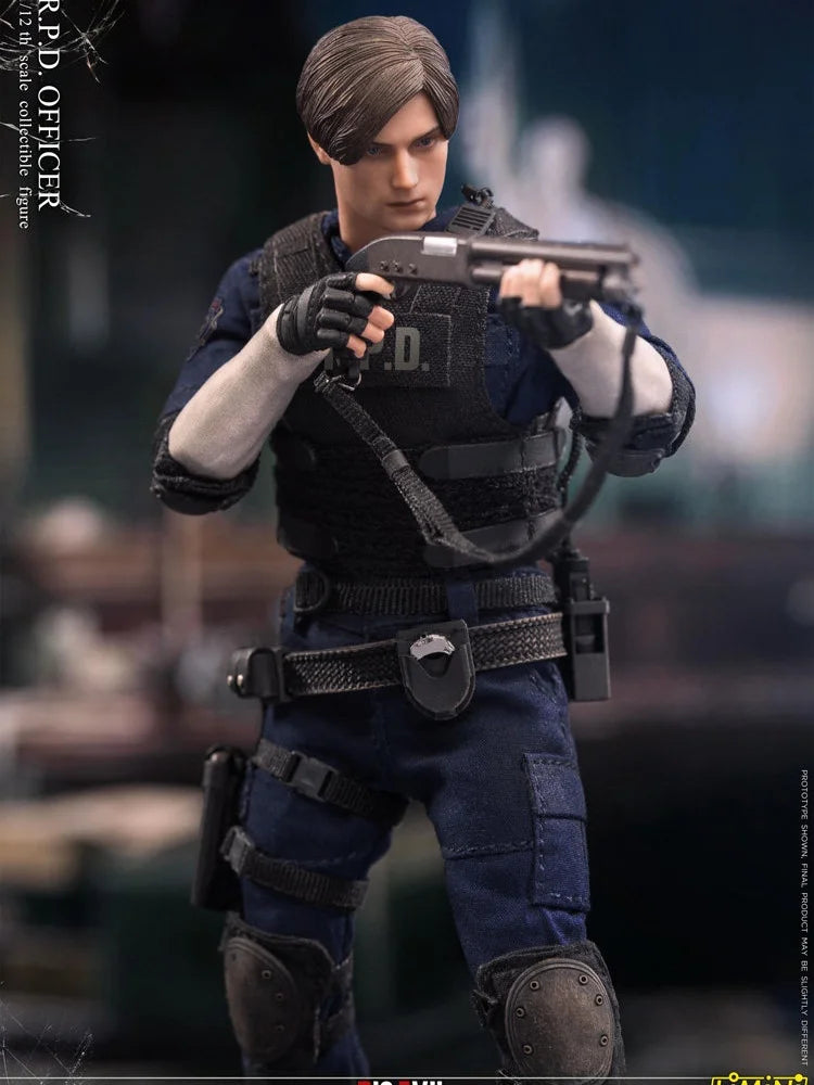 Original Limtoys Leon Rpd Officer 1/12 Scale Articulated Action Figure Collectible Deluxe Version Accessories Set In Stock