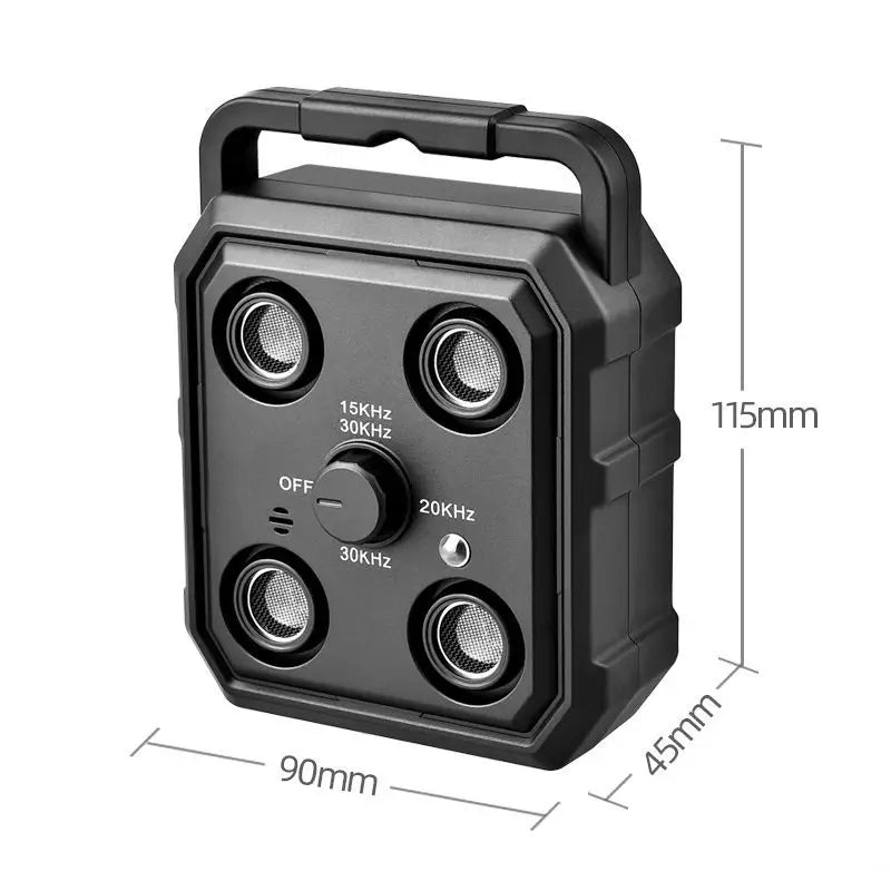 New Ultrasonic Stop Barker Dog Trainer Automatic Sound Control Anti-Barking Rechargeable Deterrent Device Pet Training Supplies