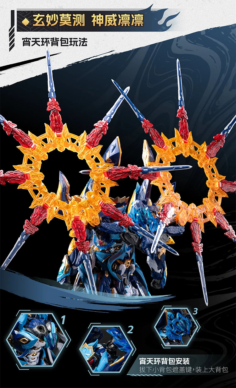 In Stock MOTOR NUCLEAR MNP-XH14 MOLIQING Assembling Movable Toys Model Mecha STAR GENERAL TIANJIANXING MOSHENSIJIANG
