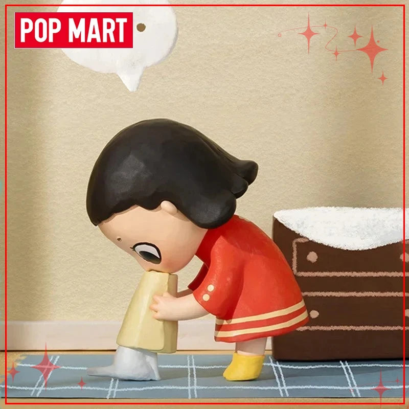 POPMART Nyotas Flauschige Life Series Mystery Box Аниме Сладка екшън фигурка Колекция Модел Настолни орнаменти Кукли Играчки