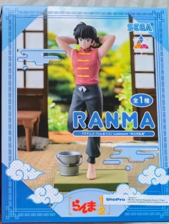 Original Sega In Stock Ranma 1/2 Series Ranma Saotome Akane Tendo Shampoo Anime Figure Pvc Desktop Decor Model Collect Toys Gift
