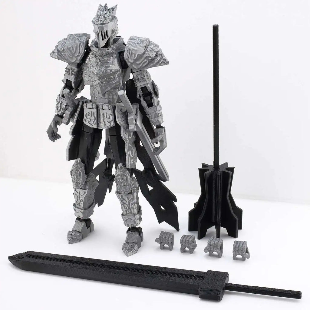 9L3D Lucky13 The Walking Dead Multi Jointed Anime Figure Collectible Full Body Movable Robot Cool Anime Figure for Birthday Gift