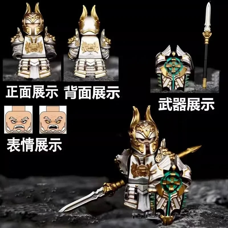 2025 NEW GP201 Lich King Medieval Round Table Knights building block Anime bricks Action Figure Collection Model Doll Toy Gifts