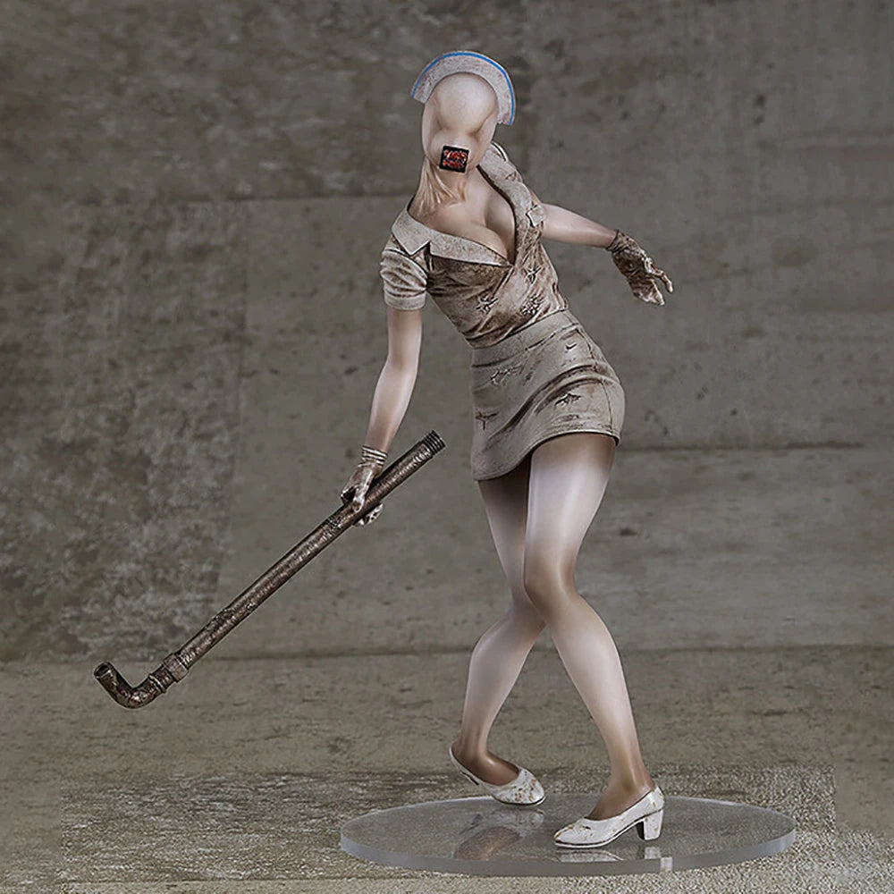 100% Original in Stock Good Smile Company Pop Up Parade Silent Hill 2 Bubble Head Nurse Anime Figure Action Figure Birthday Gift
