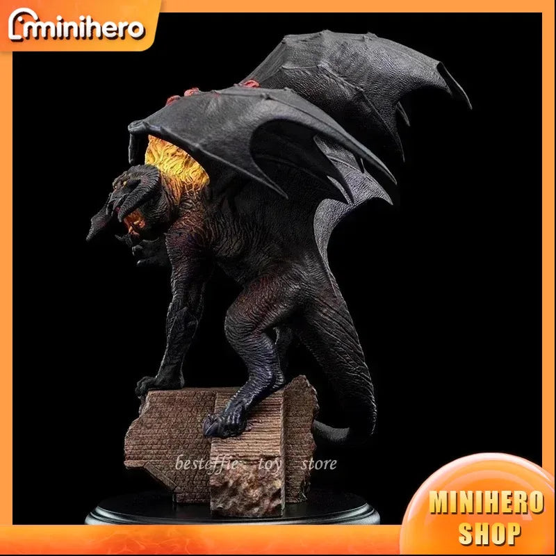 Handmade 14cm Weta Lord of the Rings Balrog Mini Series Anime Action Figure from Moria – Collectible Xmas Gift Ornament for