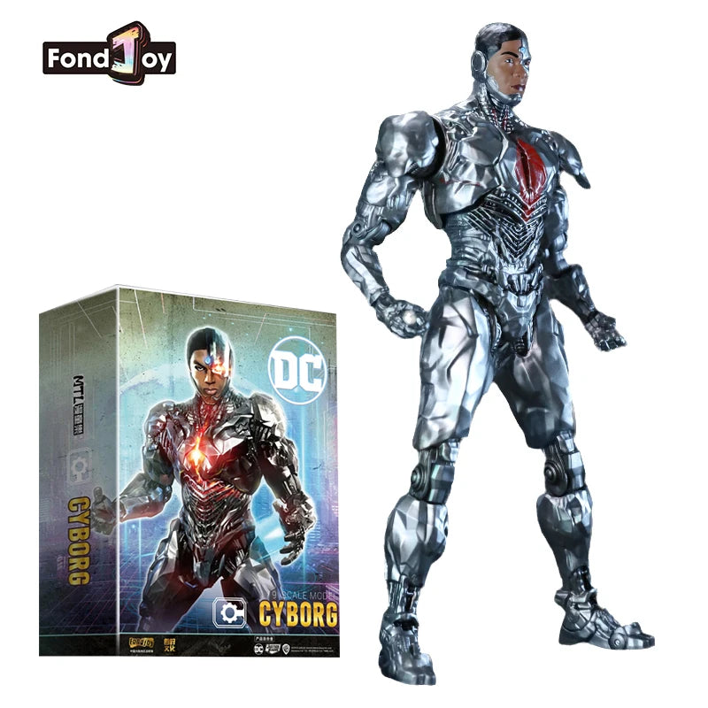 Fondjoy Genuine Model DC Cyborg 1/9 Scale Action Figure Anime Characters Victor "Vic" Stone Model Collectible Toys Boys Gifts
