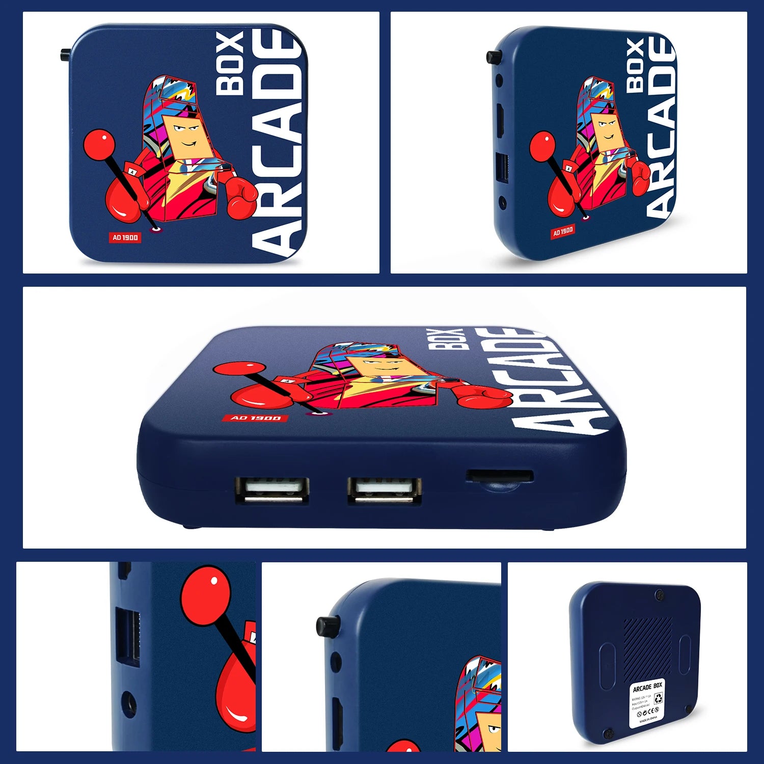Arcade-Box-Videospielkonsole, 256 GB, integrierte 50.000+ Spiele, Super Console, 4K HD-TV-Spielebox für PS1/N64/DC, klassisches Retro-Spiel 