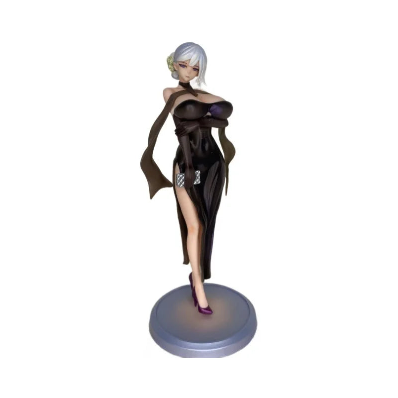 Hot 25cm Anime Figures Lady 2d Beautiful Girl Gk Statue Pvc Action Figure Wife Model Collectible Desktop Trendy Ornament Toys