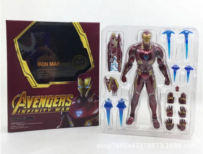 16CM Shf Ironman Mk50 Articulated Joints Moveable Action Figures Toys Gift Children