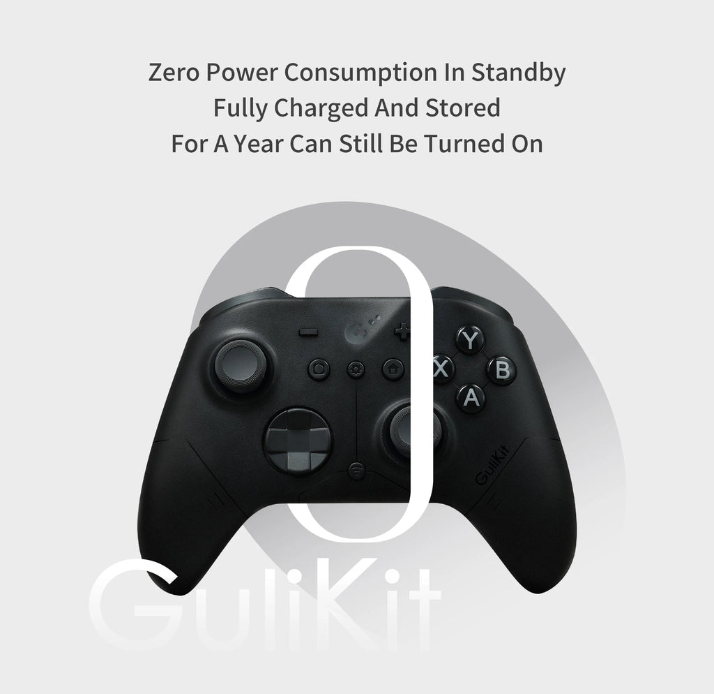 GuliKit ES Pro E-Sports Bluetooth Controller for Nintendo Switch / Switch 2, PC, Windows, Android Wake-up with TMR Joysticks