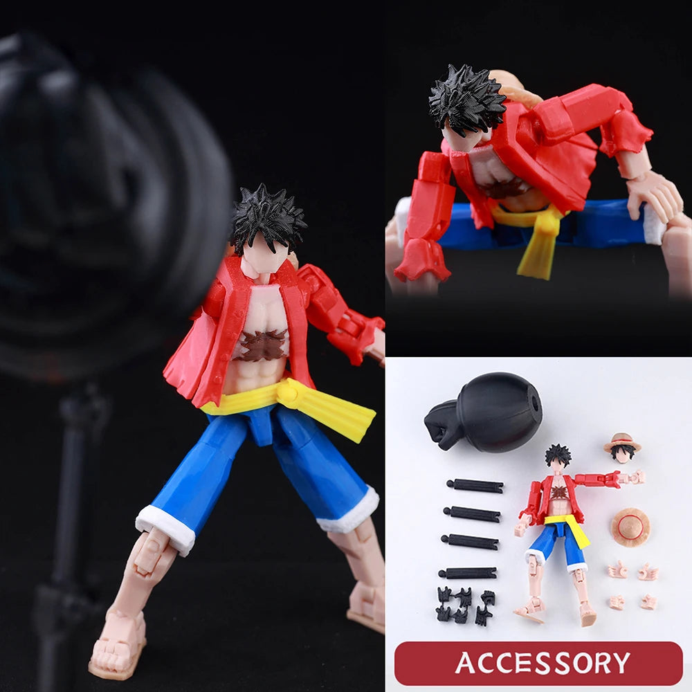 3d Printed Dummy13 Jujutsu Kaisen Ryomen Sukuna Action Figure Anime Model Toys Multi-Jointed Poseable Collectible Toy Gift