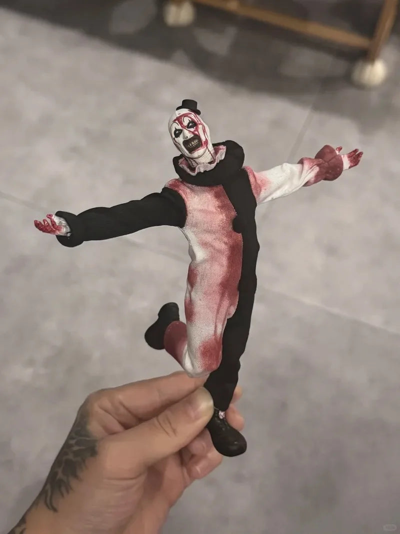 In Stock Original Mezco Toyz Terrifier One:12 Collective Art The Clown Deluxe Edition Anime Action Model Gifts Toys