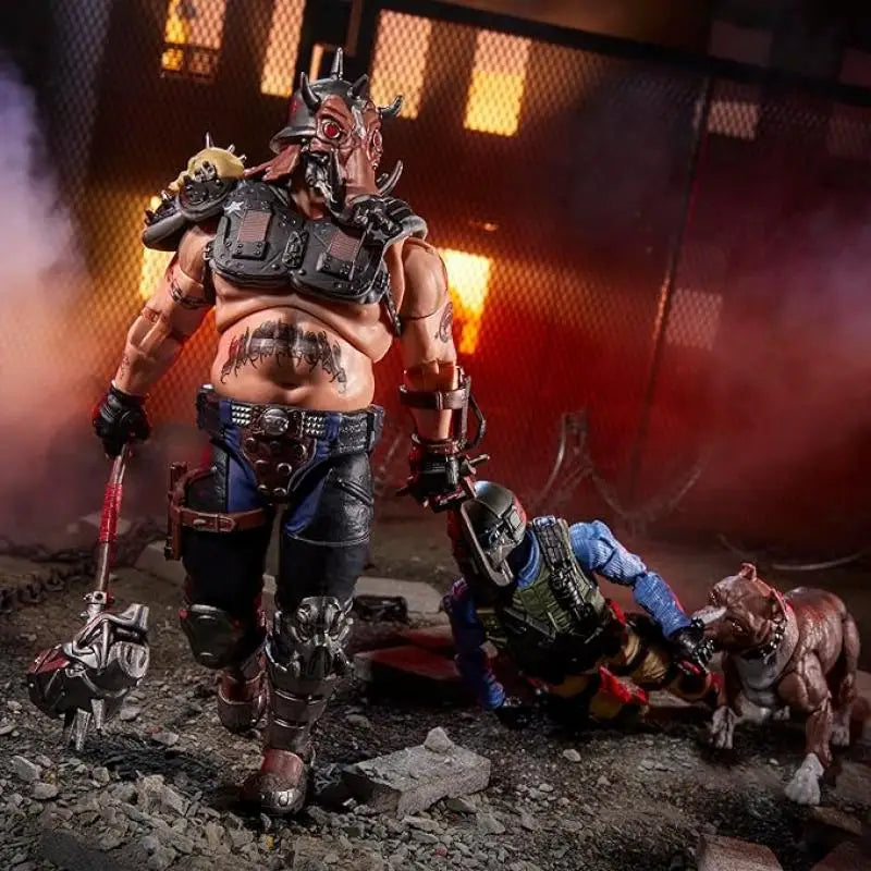 Hasbro G.I. Joe Classified Series #135 Dreadnok Road Pig & Rawkus Collectible 6 Inch Action Figure Toy with Accessories Gift