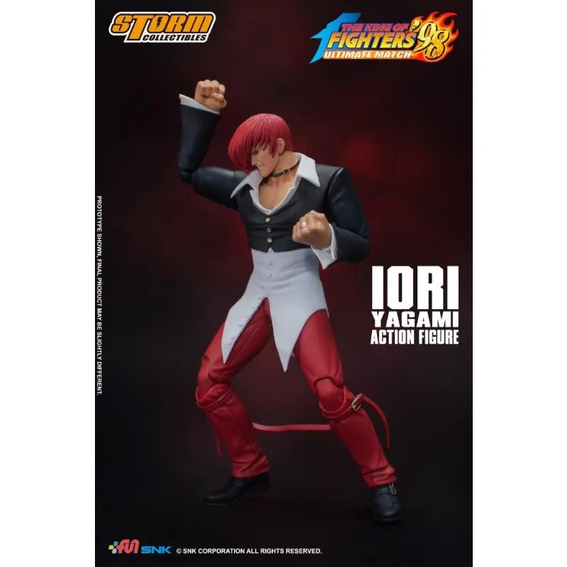 Storm Toys Original 1/12 King of Fighters 98 LORI Hachinohe Purple Special Edition KOF98 Game Mobile Doll Model Handmade Toy