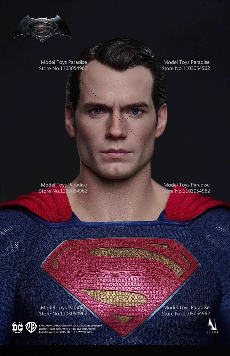 INART 1/6 Soldier Super Man Henry Cavill Batman v Superman：Dawn of Justice Super Hero Collectible Full Set 12'' Action Figure