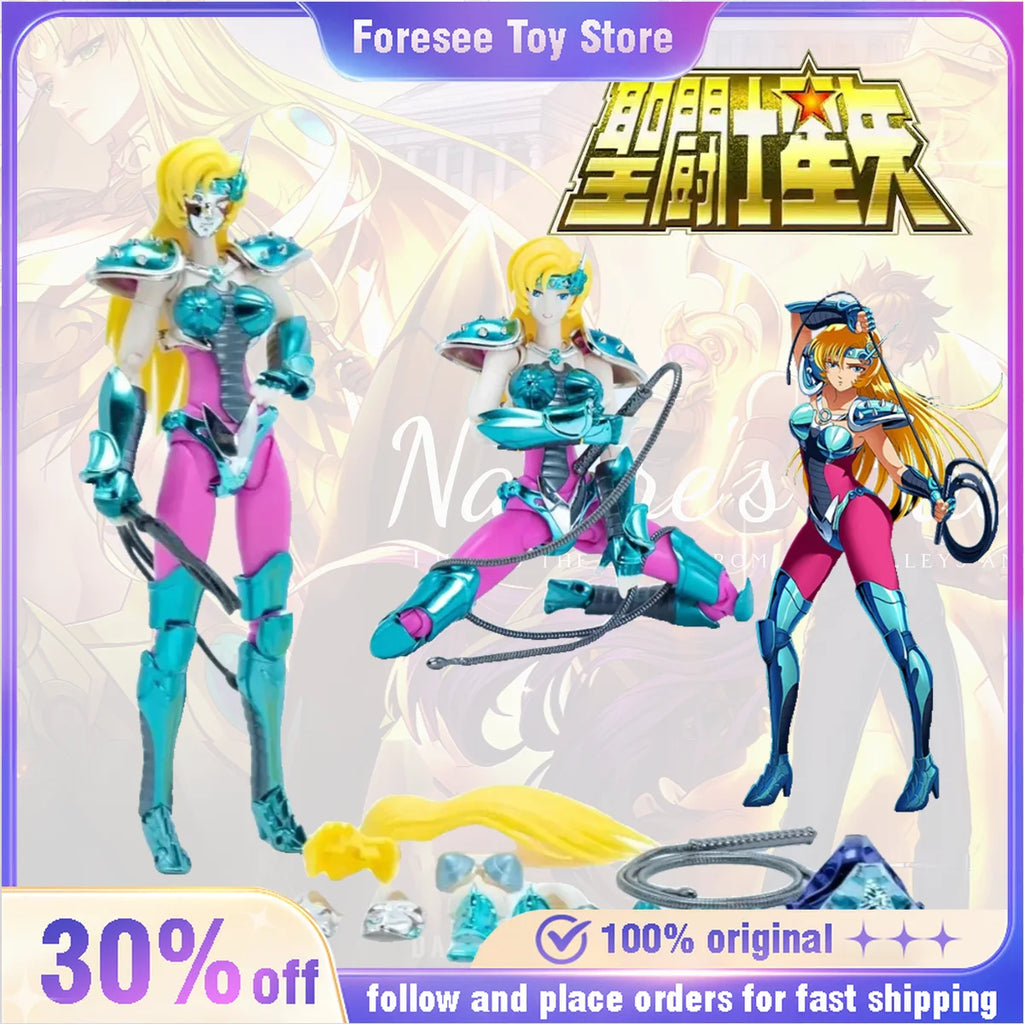 GoodTony Saint Seiya Myth Cloth EX Chameleon June Action Figure anime character Model Knights of Zodiac Silver Gift Toy