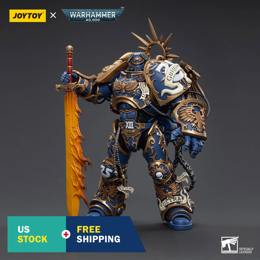 HiPlay JOYOY Warhammer 40K Roboute Guilliman Ultramarines Primarch 1/18 Action Figure