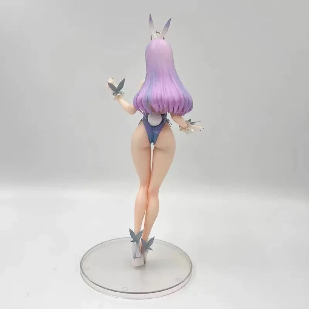 AXIA Anime Azur Lane Plymouth Sexy Bunny Girl Ver. 1/7 PVC Action Figure Adult Hentai Collectible Model Doll Toys Gift