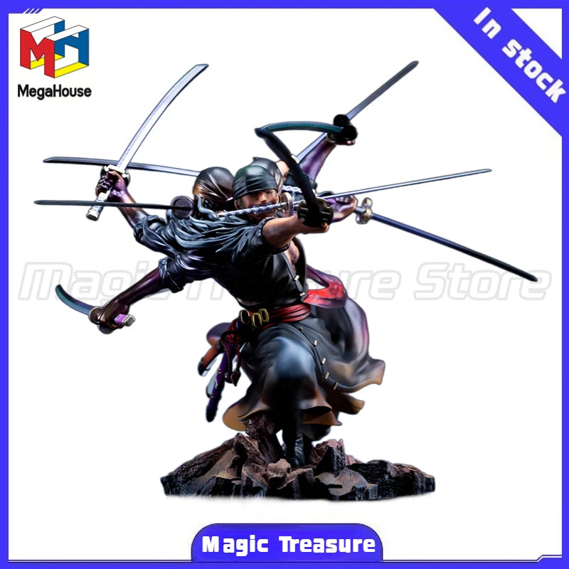【MT】Original MegaHouse POP WA-MAXIMUM ONE PIECE Roronoa Zoro Figure Toy Collection