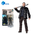 HIYA 1/18 4inch Action Figure Exquisite Mini Series The Walking Dead Dead City Negan Anime For Gift