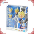 In Stock Genuine Bandai Dragon Ball Z Model Kit SHF Vegeta Awakened Super Saiyan Blood Anime Action Figure Collection Model Toys