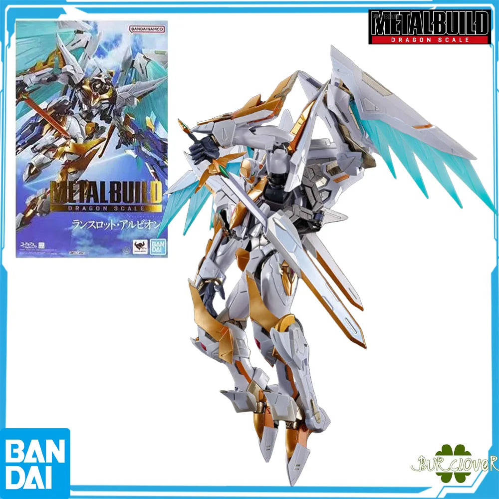 Bandai METAL BUILD DRAGON SCALE Lancelot Albion ZERO Lancelot Albion Premium Action Figure, Collectible Toys for Men and Kids