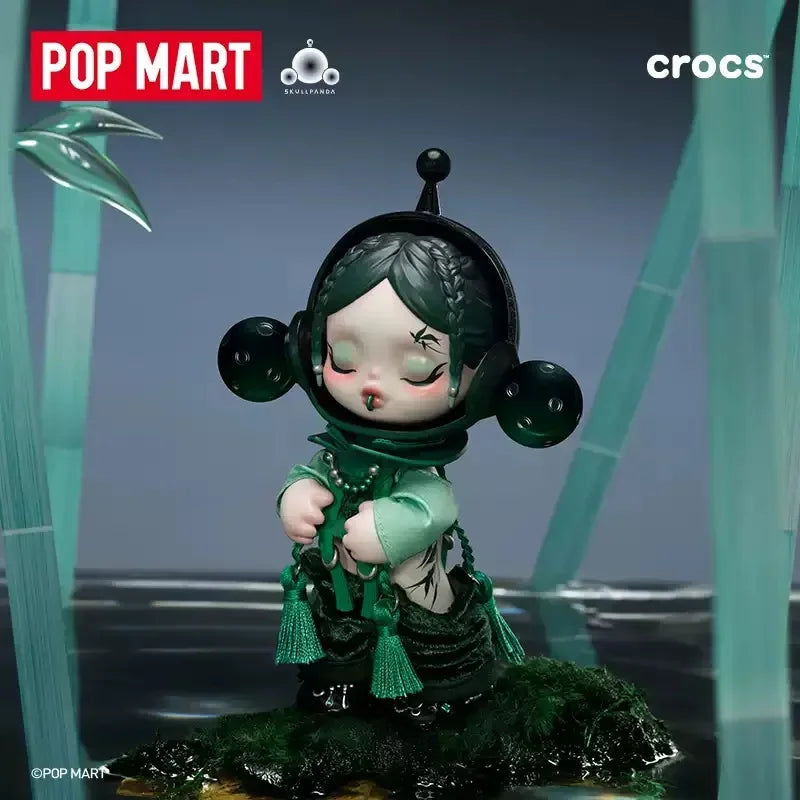 Pop Mart SKULLPANDA X CROCS OOTD серия Blind Box Toys Kawaii Anime Фигурка Изненада Мистериозна Кутия Кукли Момиче