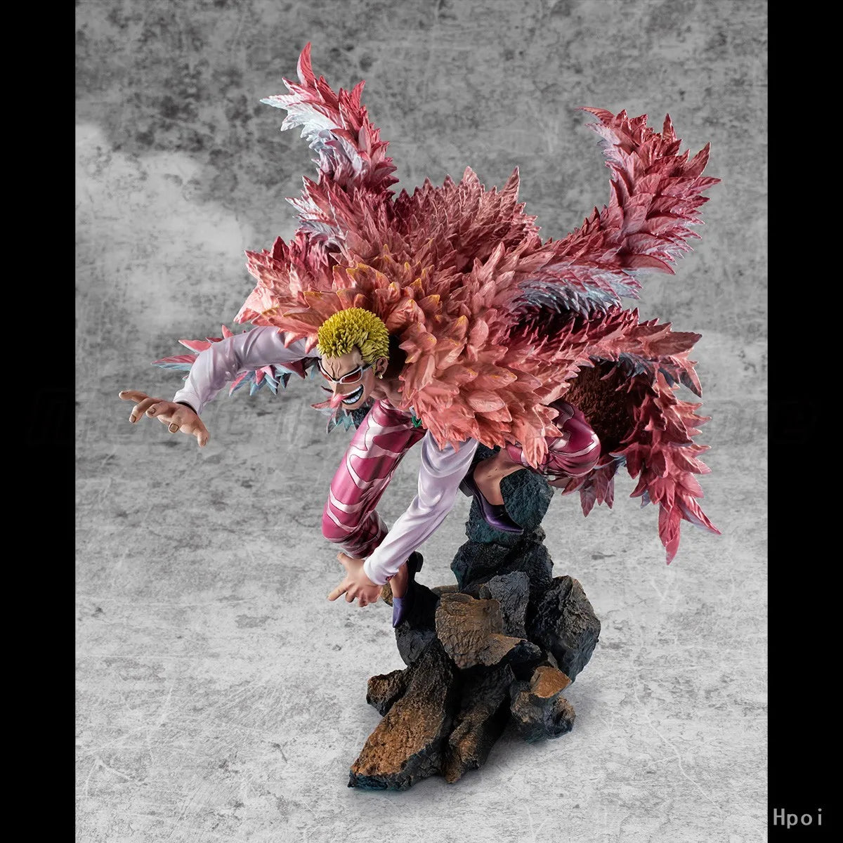 【MT】Original MegaHouse POP SA-MAXIMUM ONE PIECE Donquixote Doflamingo Figure Toy Collection Decoration
