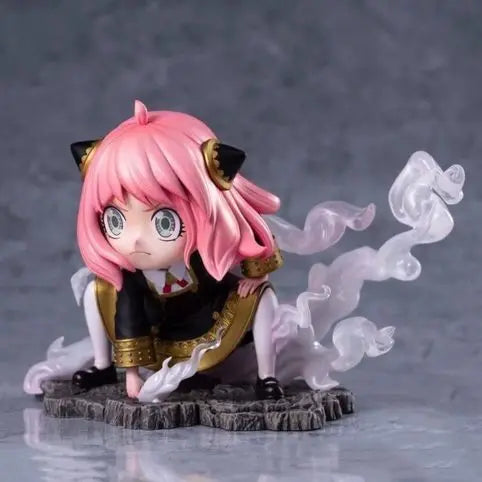 Fly Anime Figure Ania Two-tier Cos Luffy Model Dual-head Carving Desktop Ornament Collectible PVC Static Model