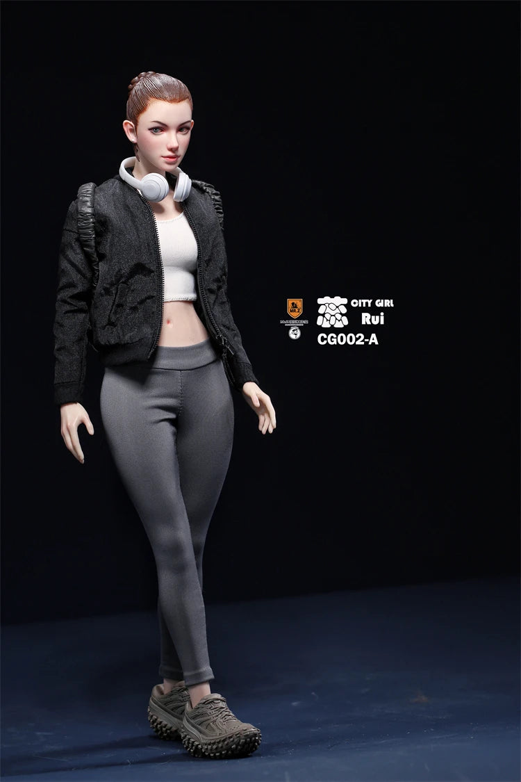 2025 Q3 MrZ Model Studio CG002 1/6 Female Soldier City Girl 2 Rui Lei Leisure Yoga Clothing Full Set 12in Action Figure Dolls