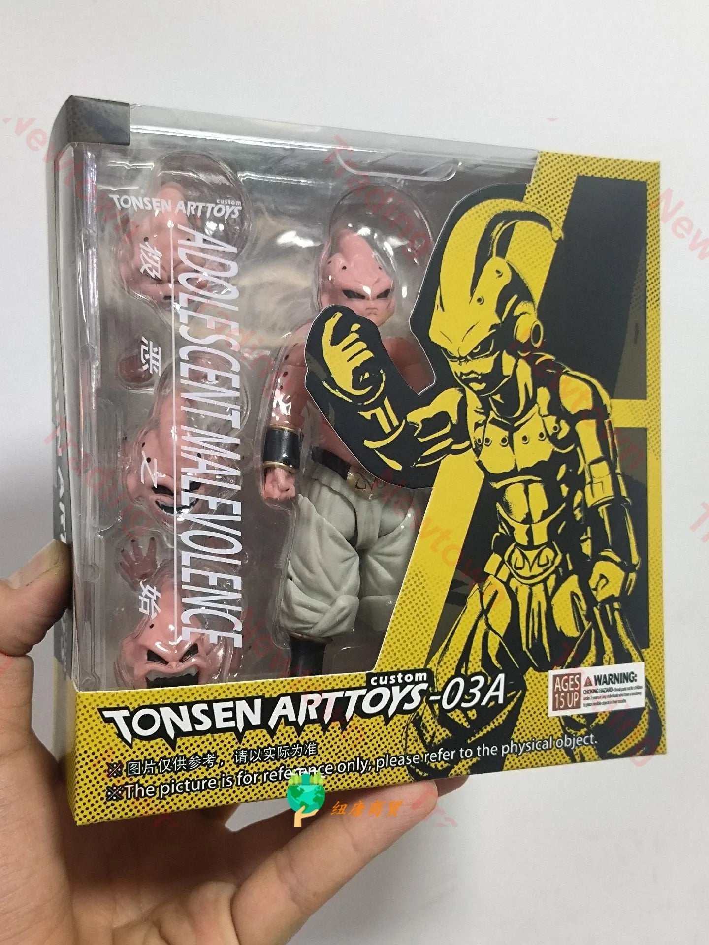 Tonsenarttoys Dragon Ball S.H.Figuarts SHF Adolescent Malevolence Majin Buu Boo Kid Anime Action Figures Model Collection Toys