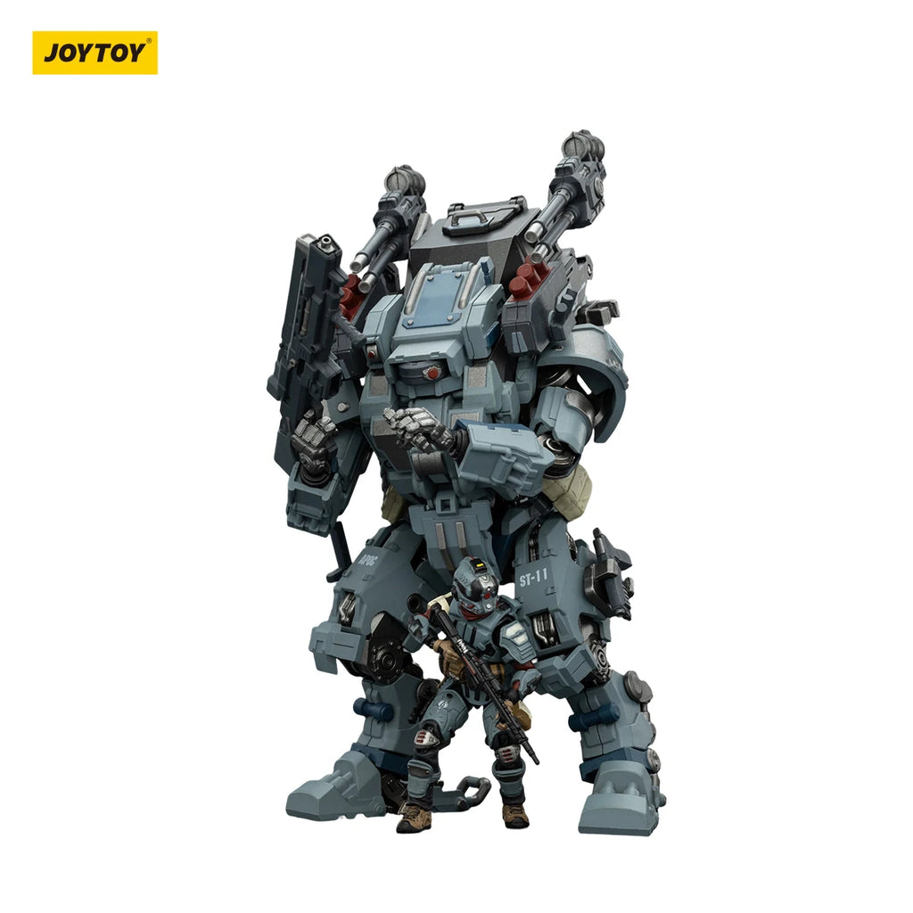 JOYTOY Dark Source 1/25 Action Figures APOC Series Annihilator Falcon Iron Assault Bedrock Sentence Storm Dauntless Mech