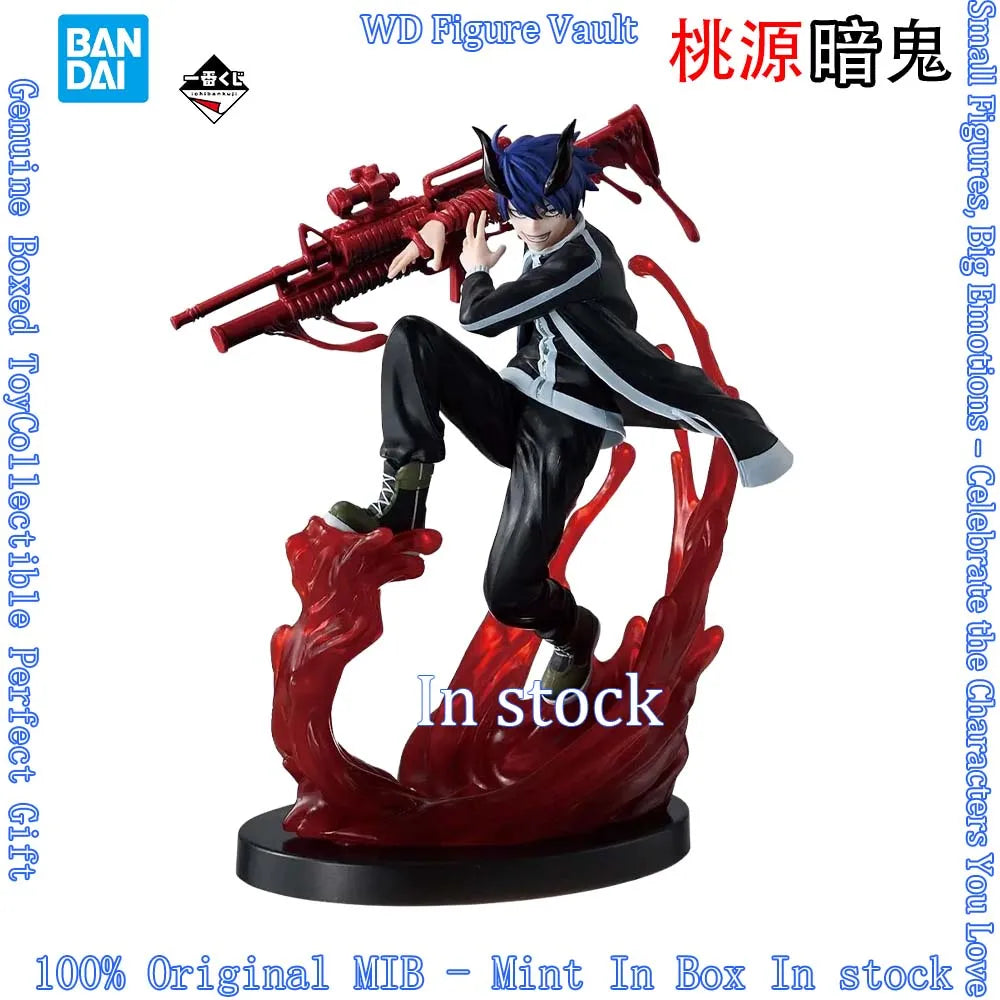 In stock Bandai Ichiban lottery Taoyuan Dark Demon II Shiki Ichinose  Mutano Mujin Figures Anime Model Genuine Boxed Toy Gift