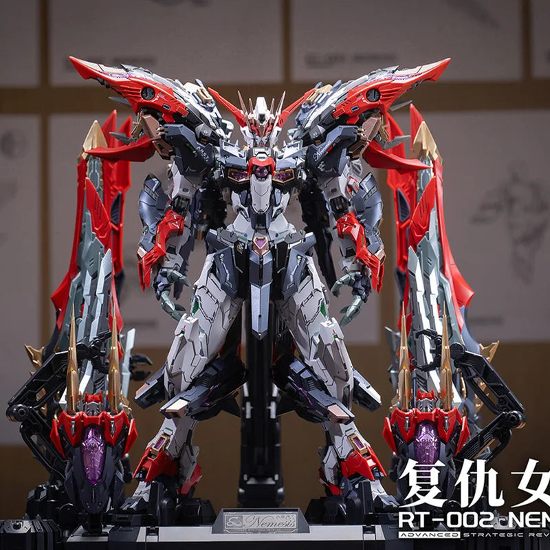 In-Stock Infinite Dimension Nemesis 1/100 Mecha Assembly Model Kit Action Figures Desktop Ornament Surprise Gift Collectable Toy