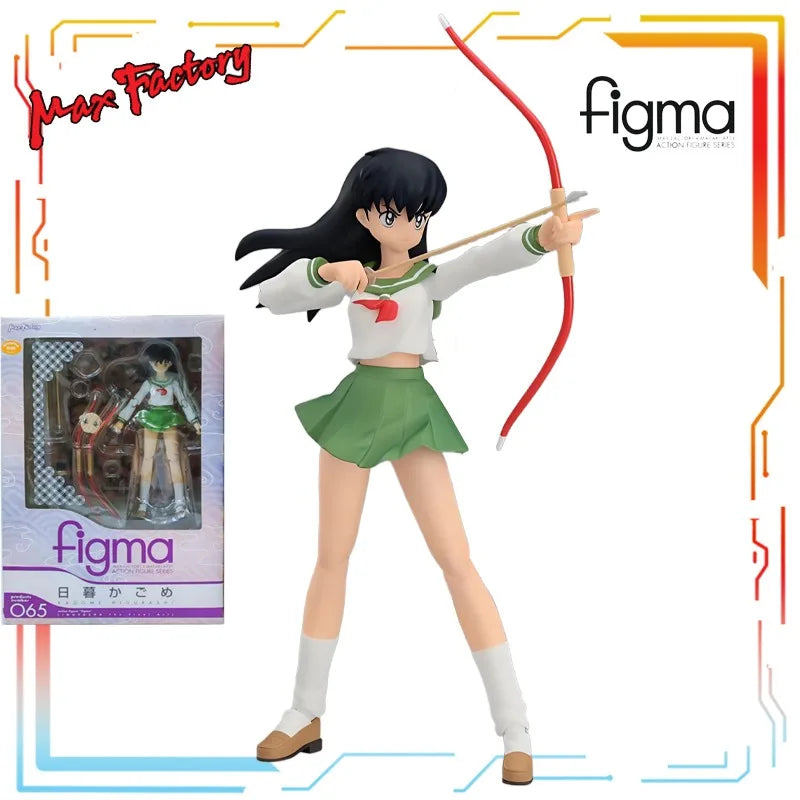 Max Factory Original Figma Finished Product Movable Proportional Doll Series Inuyasha Anime Toys Model Festival Gift for Boys