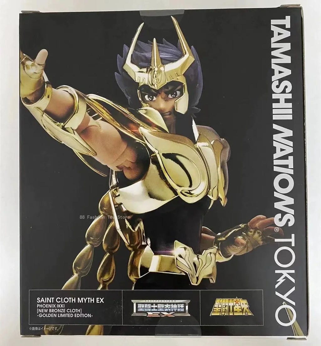 In Stock Original Bandai Saint Seiya Myth Cloth TNT Limited Ex Gold Andromeda Shun Phoenix Pegasus Purple Dragon Glacier Action