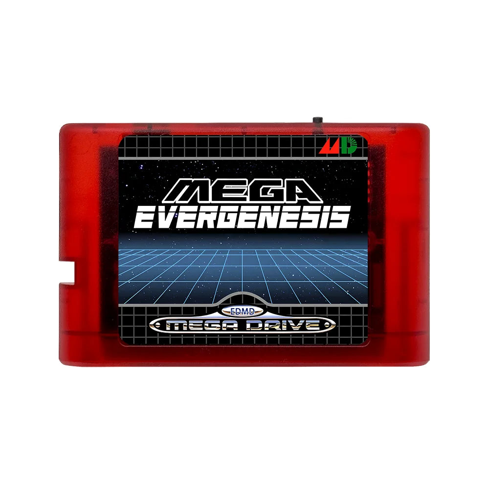 3000 in 1 Flash Card EDMD Memory Card For MegaDrive Genesis Emulator MEGAKey FlashCart Support 32X File With 4G TF Card