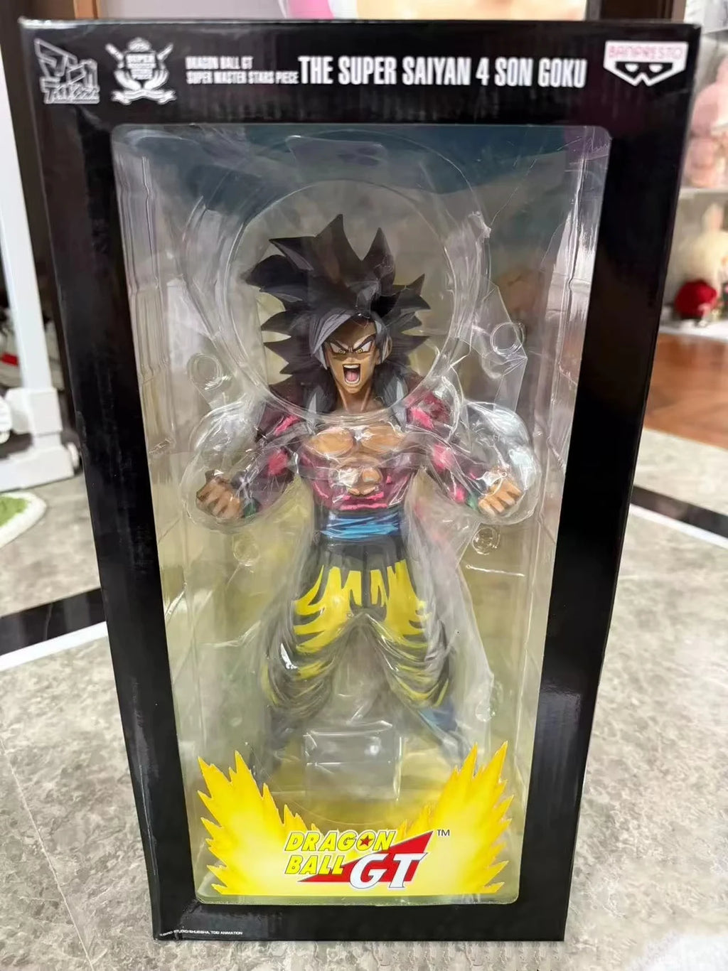 100% BANDAI In Stock Original Dragon Ball GT SMSP TAG FIGHTERS Son Goku Anime Figures Collection Action Model Toys
