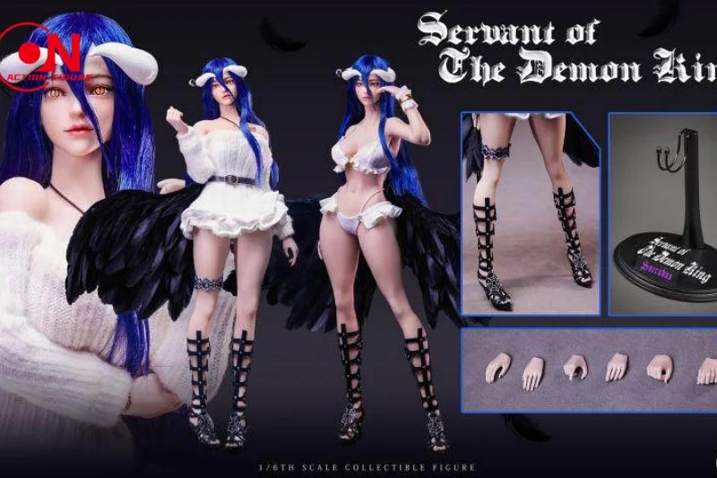 KSTOYS KS21008 1/6 Demon's Servant Gir Action Figure 12" Female Silicone Body Double Costume Full Set Soldier Figurine Model