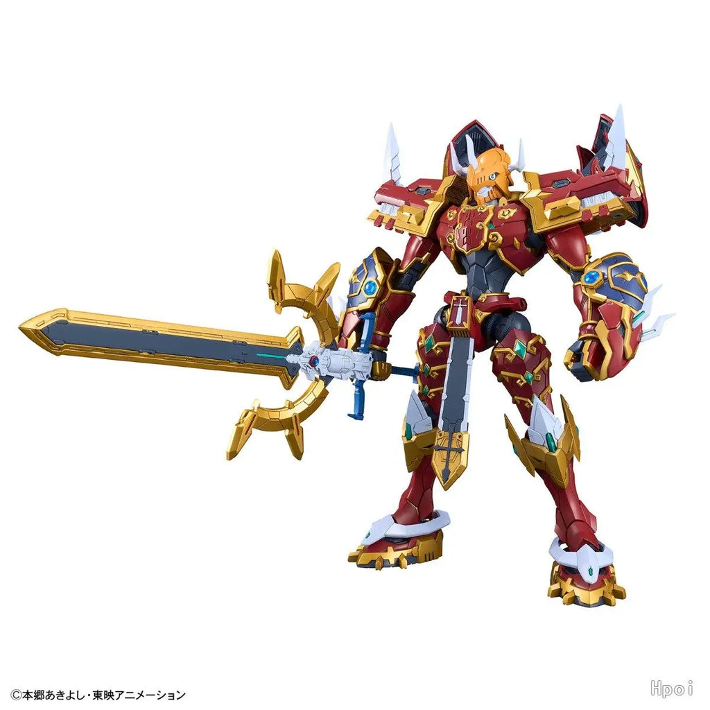 Bandai In Stock Original Figure-Rise Standard Amplified Digimon Frontier Kaiser Greymon Assembly Action Figure Anime Model Toys