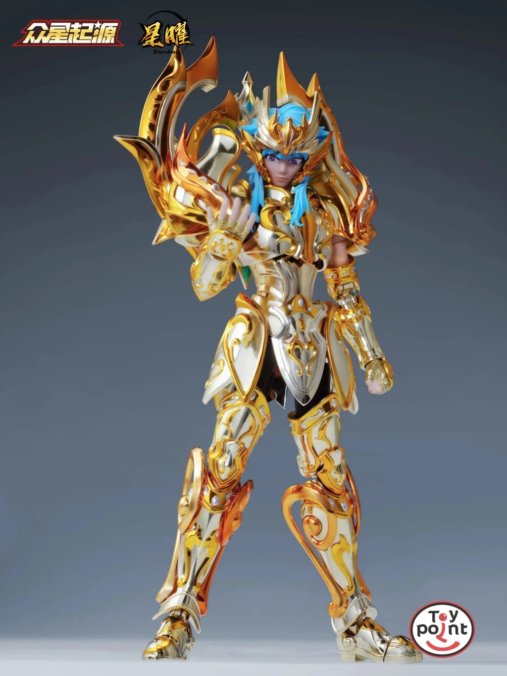 New in Stock Saint Seiya EX ToyPoint Clothing Myth TP Origin of Stars Aquarius Action Doll Toys Gift