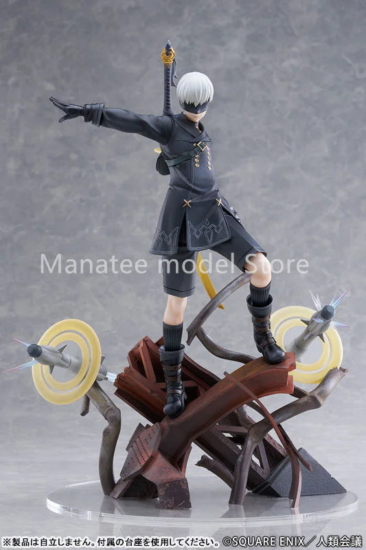 PROOF Original TV Anime "NieR:Automata Ver1.1a" 9S PVC Action Figure Anime Model Toys Collection Doll Gift