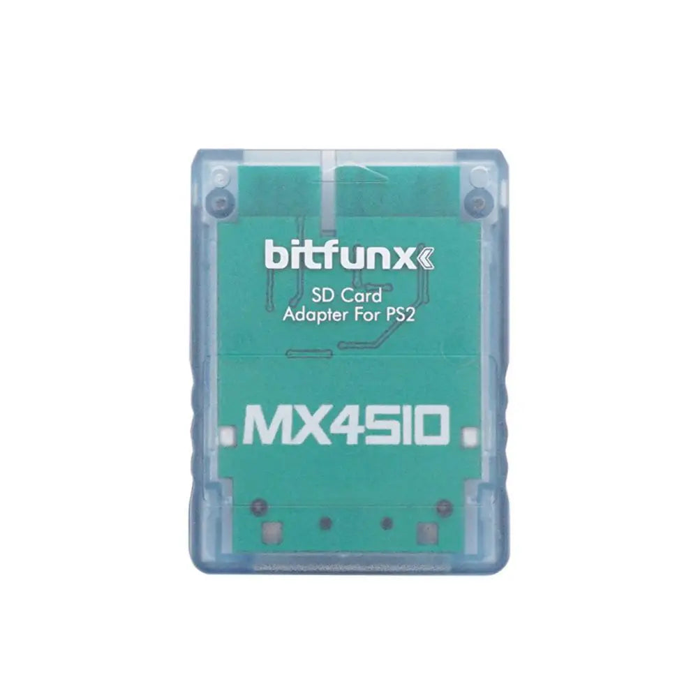 Multifunctional Memory Card Adapter for PS2 MX4SIO SIO2SD Portable Card Reader for PS2 Game Consoles + 32MB 64MB FMCB Card