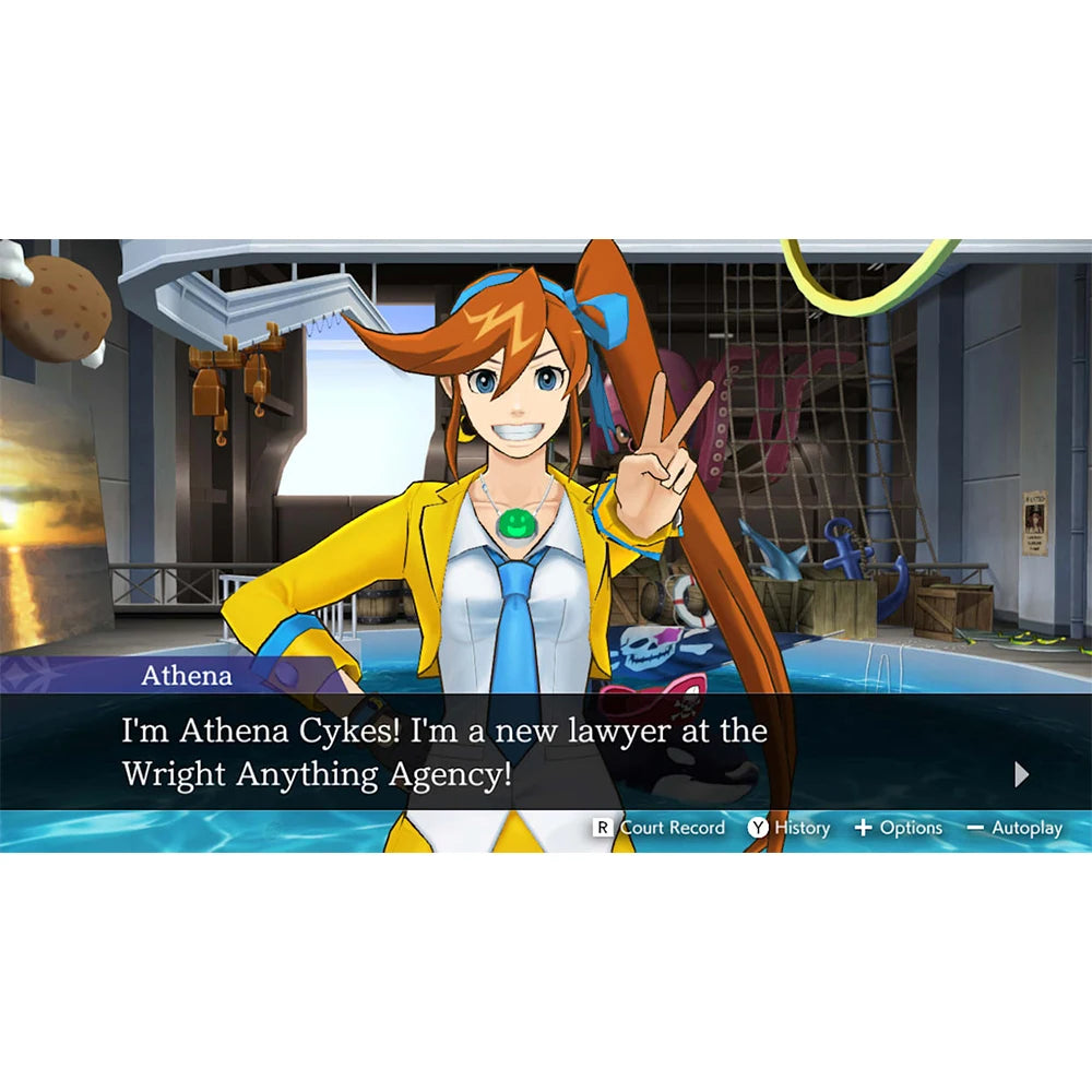 APOLLO JUSTICE: ACE ATTORNEY TRILOGY- Nintendo Switch Game Card Games Cartridge Physical Card support TV Tabletop Handheld Modes