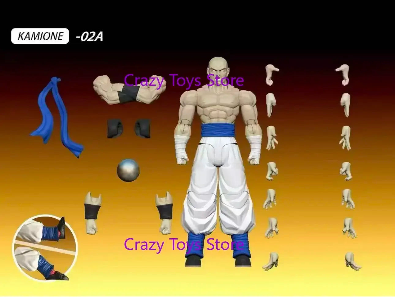 New Tonsenarttoys Kamione 02A 02B Dragon Ball Z Gojita SHF Super Saiyan SSJ Gogeta Dragon Anime Action Figure Toy.