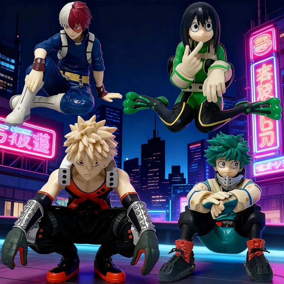 Bandai Original Ichiban KUJI MY HERO ACADEMIA Anime-Figur Katsuki Bakugo Actionfigur Spielzeug für Jungen, Mädchen und Kinder Geschenk Modell