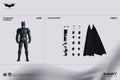 NEW INART Studio New Batman DC The Dark Knight Trilogy Action Figure 1/12 Bat Man Statue Model Customized Kid Toy Gifts