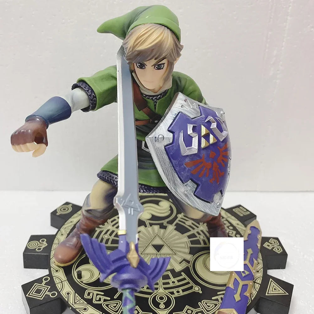 Anime Zelda Legend Figure Skyward Link Action Figure Master Sword Skyward Cool Doll Desktop Ornament Collection Gift For Child